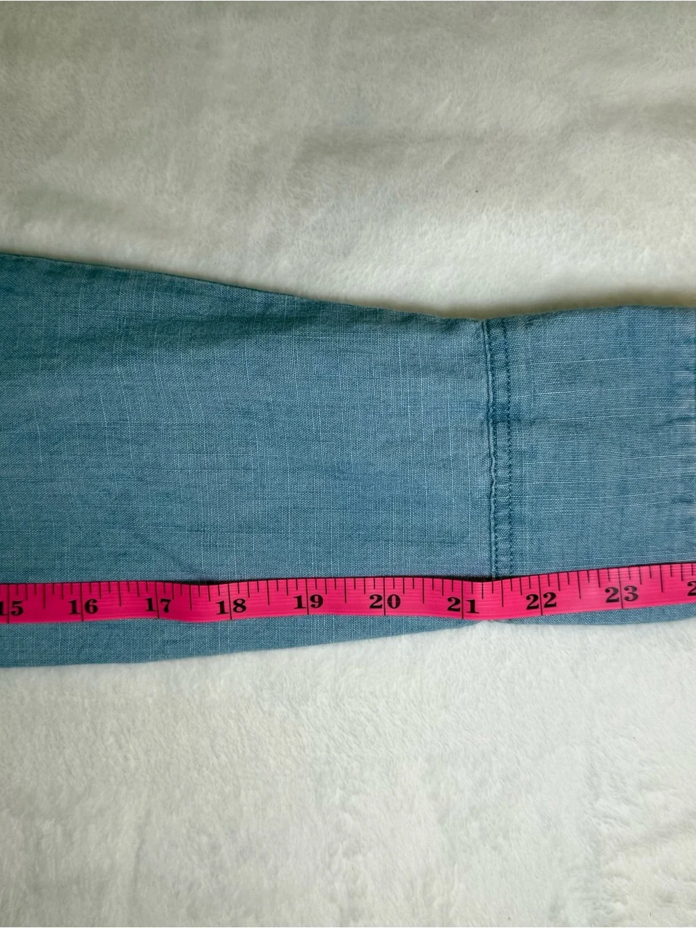 J. Crew Light Blue Chambray Button-Down Shirt